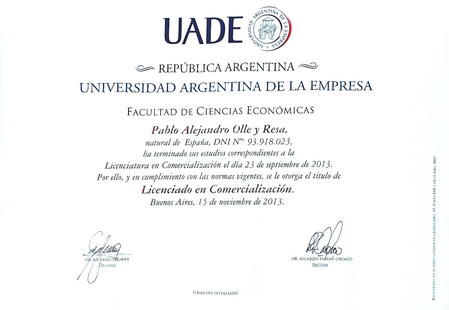 Marketing Degree
