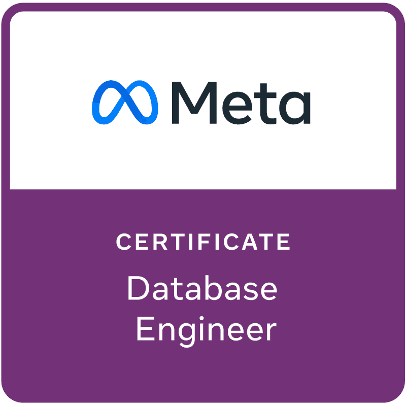 Meta Database Engineer Badge